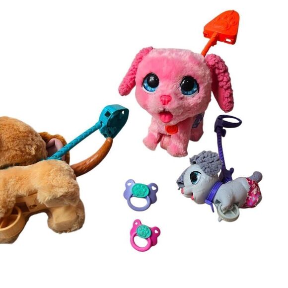 FurReal Puppy Dog Walking Rolling Barking 9" Walkalots Toy 3 - Picture 3 of 6